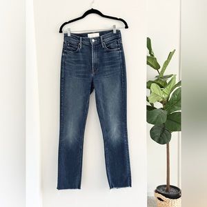 MOTHER Denim Dazzler Ankle Fray • Size 26